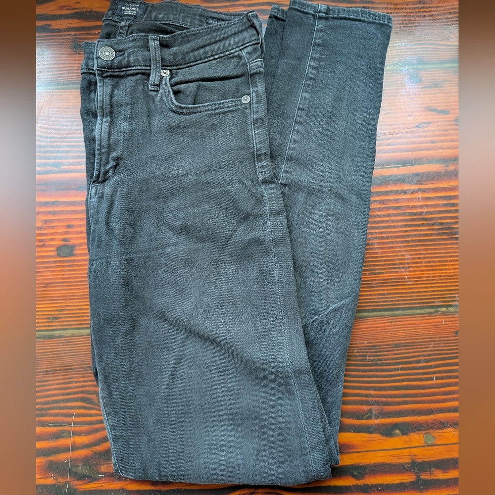 Citizens of Humanity Rocket High Rise Skinny Jeans – Washed Black (Size 27)